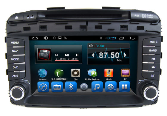 چین In Dash Car Multimedia System Auto DVD Player GPS Android Quad Core Sorento 2015 تامین کننده