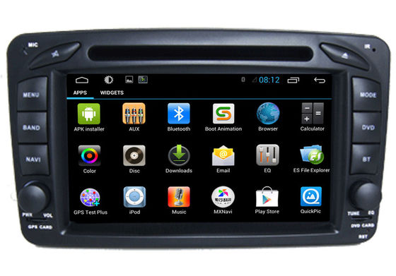 چین 2 Din Car Radio Player Mercedes GPS Search Navigation Benz W209 تامین کننده