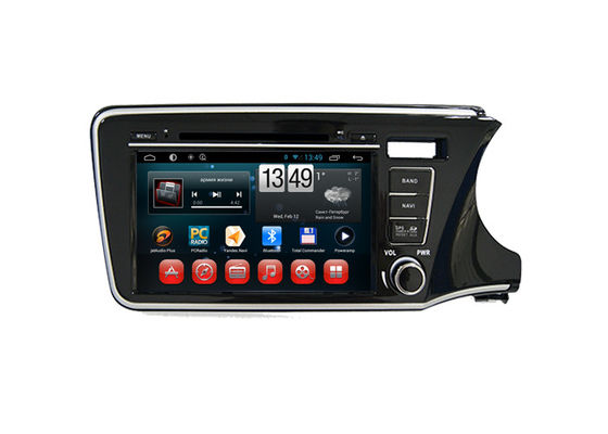 چین Android Radio Bluetooth Dvd Player Honda Navigation System for City 2014 Right Hand تامین کننده