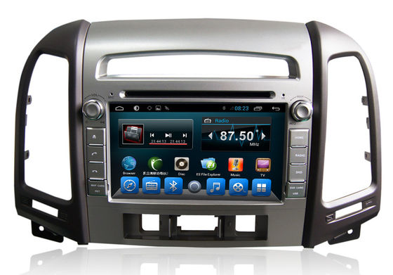 چین Android Car GPS Glonass Navigation Hyundai DVD Player Santa Fe 2010-2012 High level تامین کننده