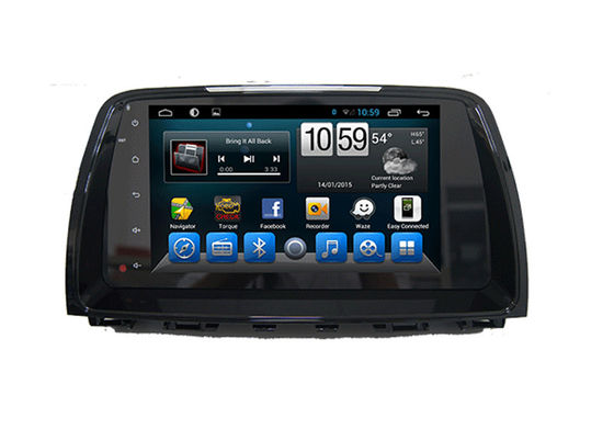 چین Android 2 Din Car Dvd Car Gps Navigation For Mazda 6 Quad Core RDS Radio تامین کننده