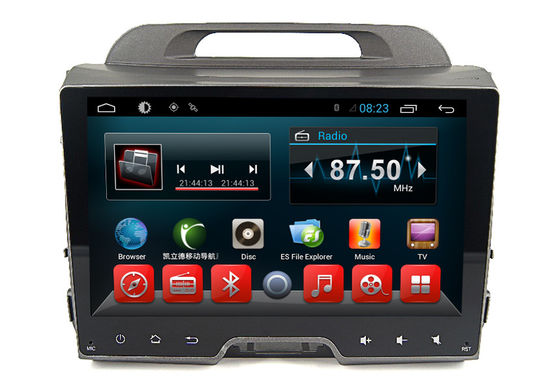 چین 2 Din Auto Radio Bluetooth Kia DVD Player Sportage 9 Inch Touch Screen تامین کننده