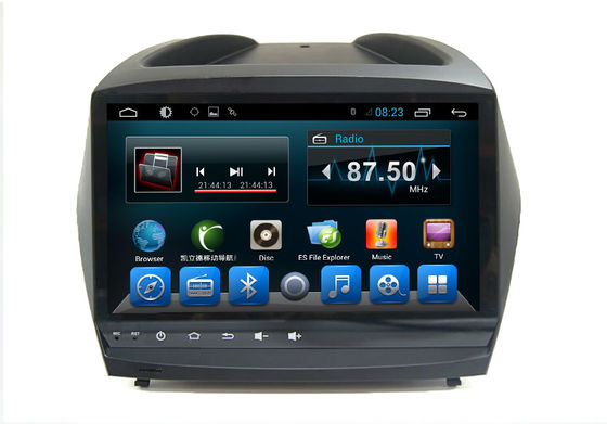 چین Android 4.4 Quad Core Car Dvd Stereo Player  IX35 2012 Vehicle GPS System تامین کننده