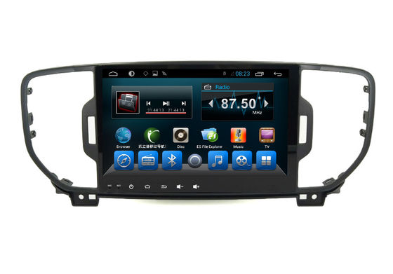 چین Sportage 2016 Car Stereo Dvd Player Kia Central Multimedia Navigation System تامین کننده