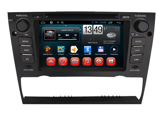 چین BMW 3 Automatic Vehicle Navigation System With GPS Radio TV OBD2 BT تامین کننده