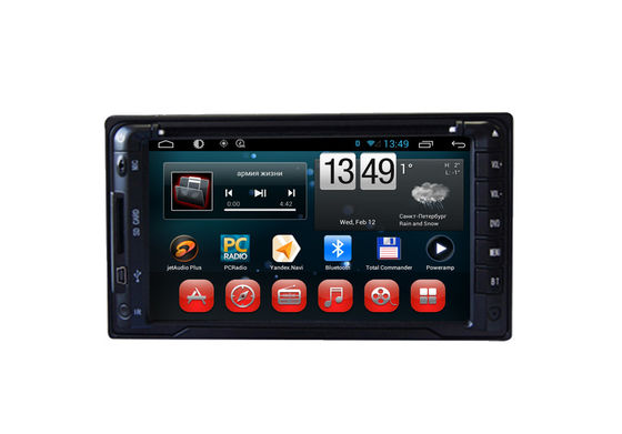 چین Android Car 2-DIN Car Stereo Radio Navigation System For Vehicle Audio DVD Player تامین کننده