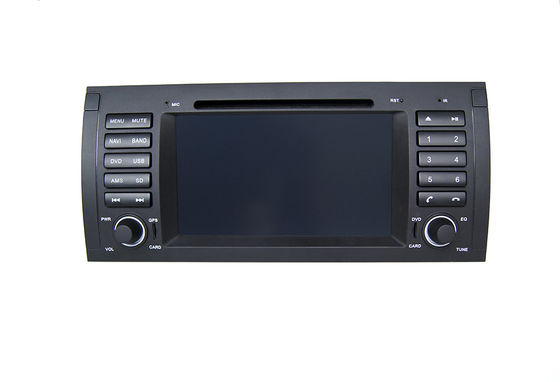 چین 7 Inch Touch Screen Central Stereo Radio Car Navigation Systems In Dash For BMW E39 Car تامین کننده
