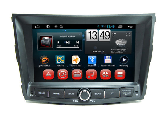 چین 2 Din Stereo Bluetooth HD Video Car Multimedia Navigation System  for Sangyong Tiolan تامین کننده