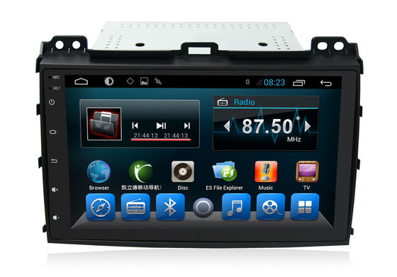 چین Android4.4 Toyota GPS Navigation Car DVD Player for Pardo 2008 Support Bluetooth تامین کننده