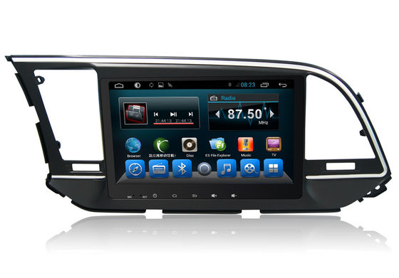 چین Hyundai Elantra 2016 DVD Player Car Multimedia Player With Radio تامین کننده