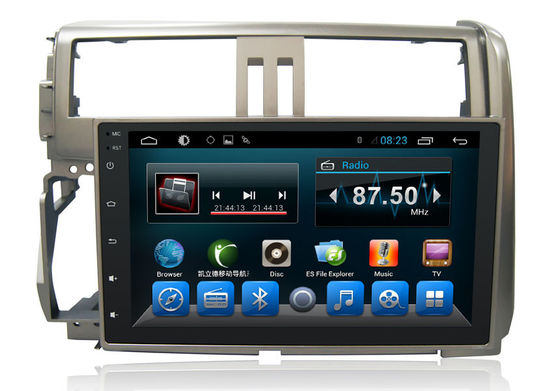 چین Android 6.0 In Dash Car Stereo Toyota GPS Navigation Bluetooth Prado 2012 تامین کننده