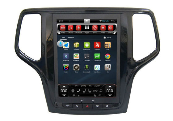 چین In Dash Gps Dvd Car Stereo Android 6.0 , Jeep Grand Cherokee Gps Navigation System For Car تامین کننده