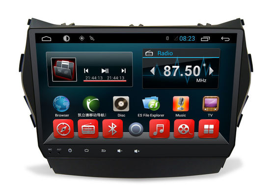 چین Touch Screen Android Double Din Car Dvd Navigation Multimedia System for IX45 تامین کننده