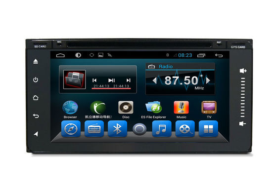 چین Android 6.0 Car Dvd Player with gps navigation Toyota Headunit Multimedia System تامین کننده