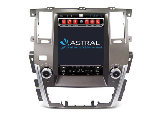 چین Car Entertainment System Double Din Stereo With Navigation 12.1 Inch Nissan Patrol 2012-2017 تامین کننده