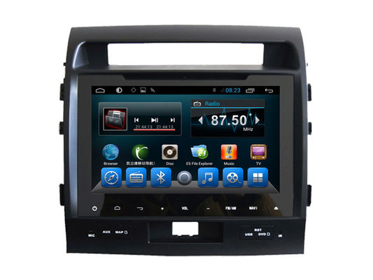 چین Land Cruiser 2011-2015 TOYOTA GPS Navigation with dvd player / Toyota DVD Navigation System تامین کننده