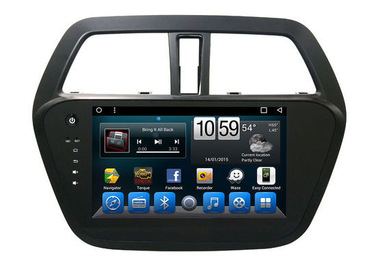 چین Android 7.1 Car Dvd Player Suzuki Navigator Bluetooth Radio Suzuki Scross 2014 تامین کننده