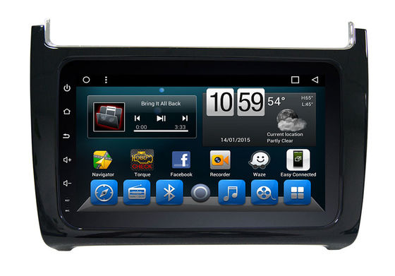 چین Android 7.1 In Car Stereo Volkswagen Navigation DVD for POLO OBD2 Bluetooth تامین کننده