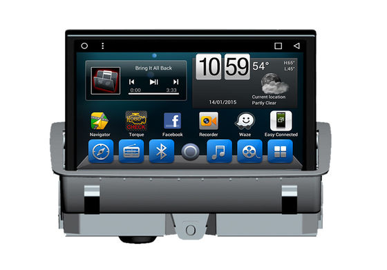 چین In Dash Gps Auto Audi Q3 Car Multimedia Navigation System Bluetooth Octa Core تامین کننده