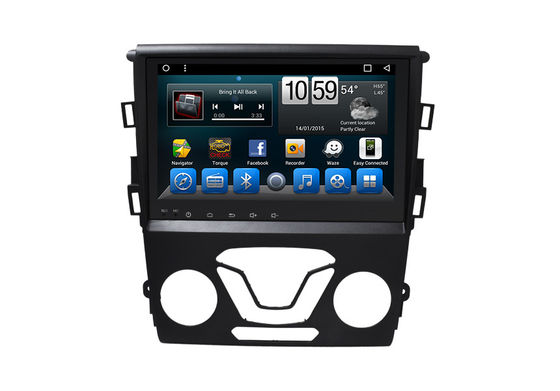 چین Mirror Link Double Din Stereo With Navigation , Touch Screen Navigation Mondeo 2013- تامین کننده