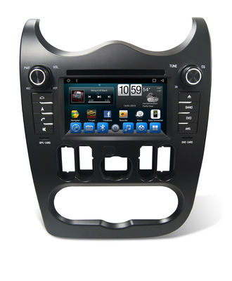 چین Autoradio رنو لوگان ماشین چند رسانه ای سیستم ناوبری 6.2 اینچ Touch Screeen تامین کننده