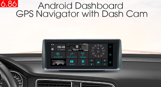 چین SD 3G در Dash Navigation GPS ردیاب با FM WiFi بلوتوث دوربین عقب DVR تامین کننده