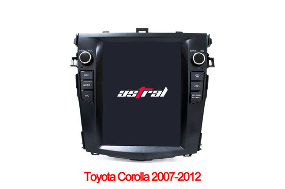 چین 9.7 اینچ Toyota Corolla 2012 صفحه نمایش عمودی تک دین در سیستم ناوبری داش با لینک آینه تامین کننده