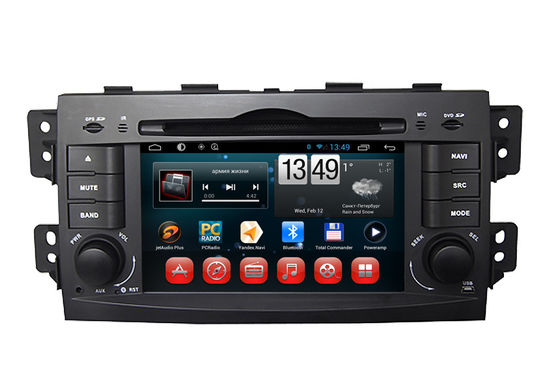 چین KIA Borrego Mohave دستگاه چندرسانه ای خودرو Android DVD Player 3G WIFI BT Radio تامین کننده