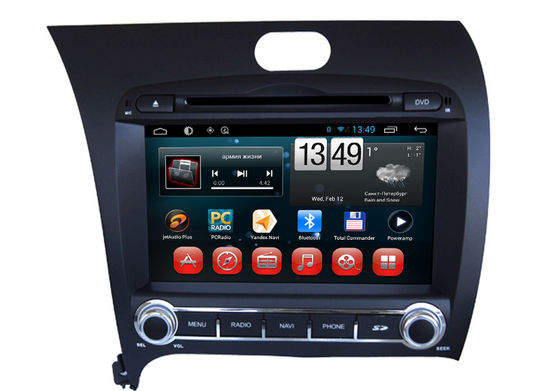 چین 3G WIFI بلوتوث Cerato K3 Forte 2013 KIA DVD Player Android GPS ناوبری برای اتومبیل تامین کننده