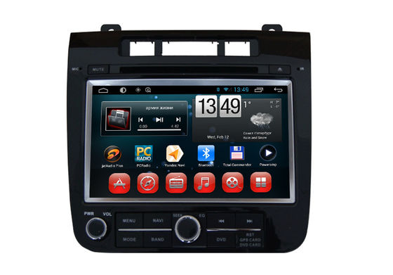 چین VW Touareg Volkswagen سیستم ناوبری GPS سیستم عامل آندروید دی وی دی پلیر SWC BT رادیو تلویزیون تامین کننده