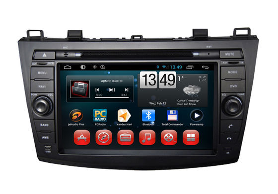 چین Mazda 3 سیستم چندرسانه ای سیستم چندرسانه ای Android Car DVD Player Backup Camera Input SWC تامین کننده