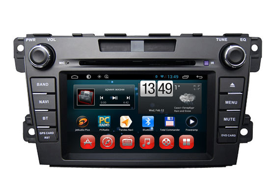 چین Mazda CX-7 سیستم ناوبری GPS خودرو خودکار 3G رادیو وای فای RDS کنترل فرمان تامین کننده