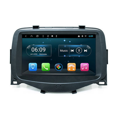 چین 8-اینچ Toyota Aygo 2013-2018 صفحه لمسی آندروید اتومبیل صوتی رادیو GPS ناوبری با CarPlay 4G سیم آینه-لینک تامین کننده