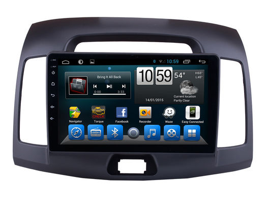 چین WIFI Bluetooth Radio Android Car Media Player 9 اینچ Hyundai Elantra 2007-2011 تامین کننده