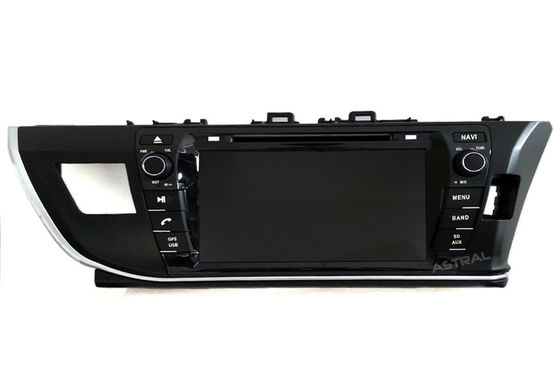 چین 2 Din Car Video Player Toyota GPS Navigation for Corolla 2013 Right تامین کننده