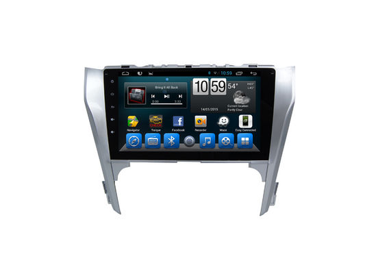 چین 10 Inch Toyota Camry Android Car GPS Navigation , Radio Audio Stereo Bluetooth Tv Swc تامین کننده