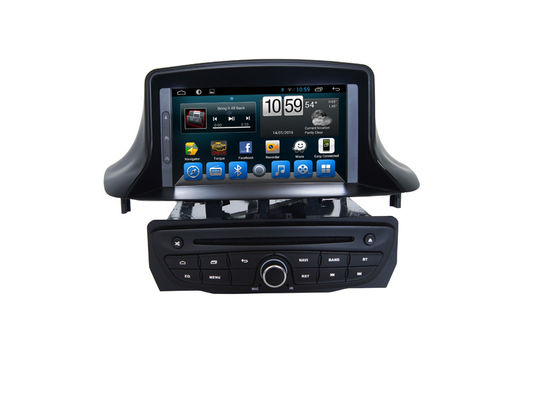 چین 2din GPS Car Navigation System DVD Audio Stereo Touch Screen For  Megane تامین کننده