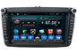Black Volkswagen Deckless 8 Inch Car GPS Navigation Android AST - 8087 تامین کننده