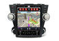 Car Stereo Bluetooth 12.1 Toyota Gps Navigation Unit Highlander 2008 2012 تامین کننده