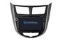 Hyundai Verna Accent Solaris آندروید پخش دی وی دی مرکزی ناوبری GPS BT تلویزیون تامین کننده