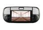 500 FIAT 3G Car Navigator GPS RDS DVD Player با تلویزیون / بلوتوث دست رایگان تامین کننده