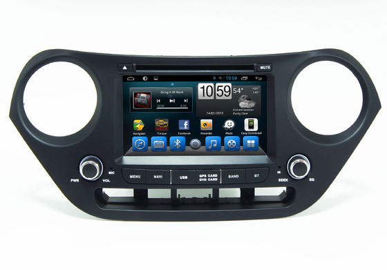 چین Quad Core Car GPS Navigation System Hyundai I10 Android Player تامین کننده