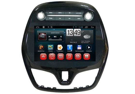 چین Android Car Dvd Players Spark Chevrolet GPS Navigation Quad Core 16G ROM تامین کننده