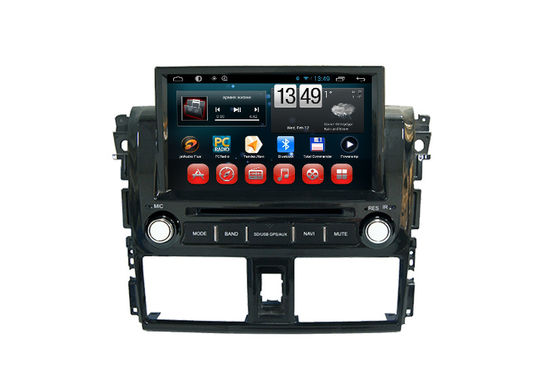 چین Toyota Yaris Double Din Multimedia Gps Navigation For Cars CE FCC تامین کننده