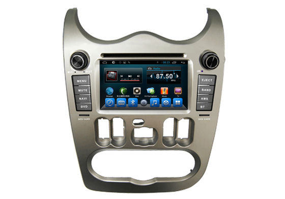 چین Auto Radio Stereo  Logan Car Multimedia Navigation System Receiver Quad Core تامین کننده