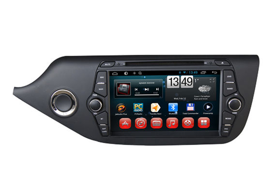 چین Android 4.4 KIA DVD Player For Cee'd 2014 Car GPS Navigaiton Quad Core System تامین کننده