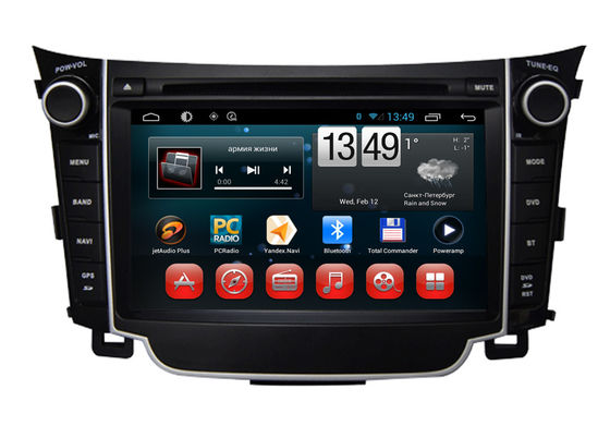 چین 7 Inch Car DVD Radio Bluetooth HYUNDAI DVD Player for i30 تامین کننده
