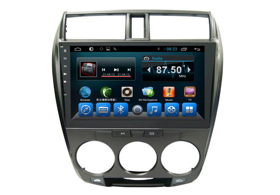 چین Double Din Honda Navigation System , Multimedia Car Stereo 3G Wifi City 2008-2013 تامین کننده