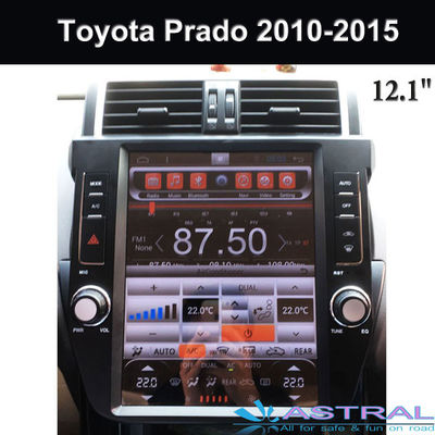 چین Automotive Android Multimedia Kitkat Toyota GPS Navigation Tesla Touch Screen Prado 2010 2015 تامین کننده