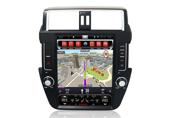 چین Vertical Screen Central Entertainment System Toyota GPS Navigation Prado 2015 2010 تامین کننده